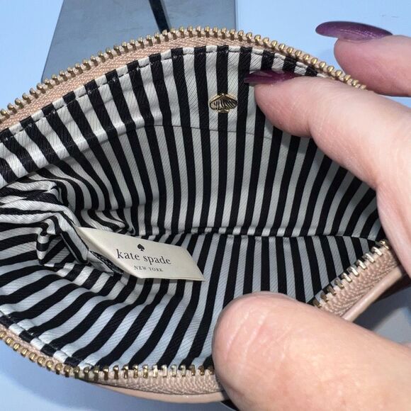 Kate Spade Nude and Neon Wristlet **SEE PICS AND DESCRIPTION - Picture 9 of 12